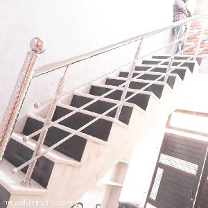 Stainless Steel Stair Railing (Balcony)