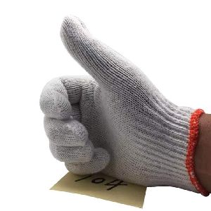 knitted Cotton Hand Gloves