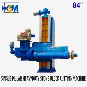 Single Pillar Stone Block Cutting Machine