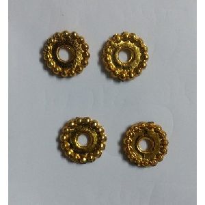 Flower Metalized Beads