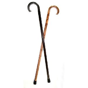 Wood Cane Walking Stick, Feature : Crack Proof, Light Weight