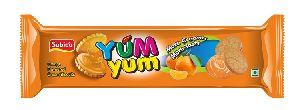 Orange Yum Yum Cream Biscuits