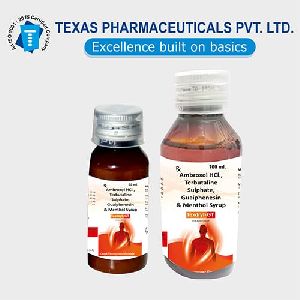 Ambroxol Hcl, Terbutaline Sulphate, Guaiphenesin And Menthol Syrup