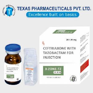 Ceftriaxone, Tazobactam Injection
