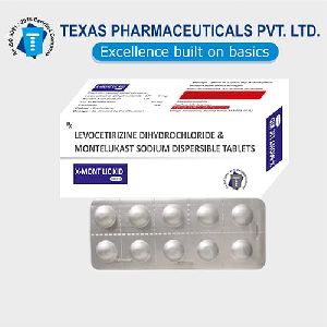 Levocetrizine Dihydrochoride And Montelukast Sodium Dispersible Tablets