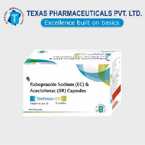 Rabeprazole Sodium And Aceclofenac Capsules