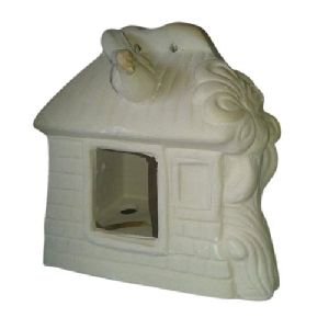 Clay Bird House