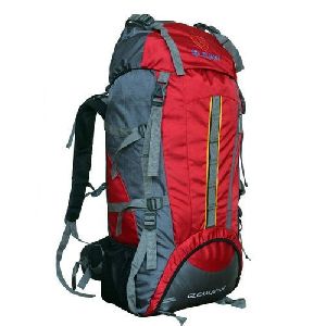 Grey & Red Trekking Bags