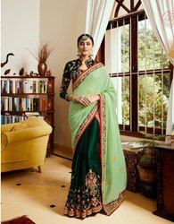 embroidery saree