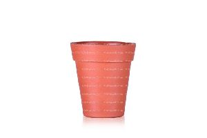 PLANTER SHAPED CLAY CUP