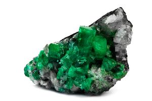 rough gemstone emerald gemstone