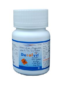 DECALVIT Calcium Citrate, Magnesium,Zinc,Vit D3 Tablets