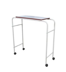 Hospital Over Bed Table Twin Stand