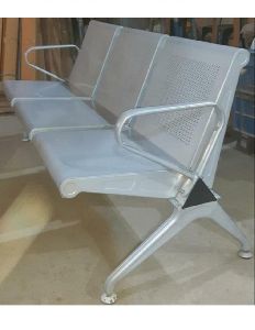 Silver Stainless Steel Hospital Bench