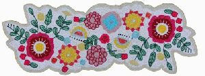 36X13 Inch Glass Beaded Table Runner