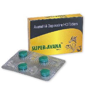 Super Avana tablet 160mg Avanafil + Dapoxetine