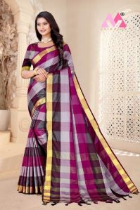 Cotton Silk Saree Latest Design