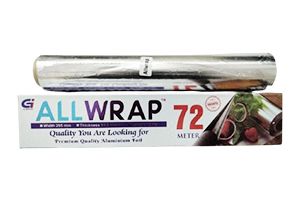 All Wrap 72 Meter Aluminium Foil Rolls