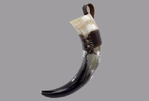 9 Inch Buffalo Drinking Horn