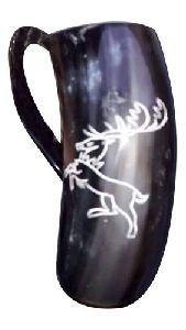 Fancy Horn Mug