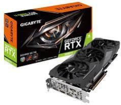 Black Gigabyte Graphic Card