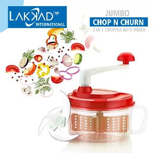 Chop N Churn Jumbo 2In1 Kitchen Food Processor