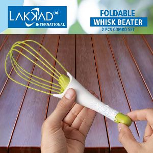 Foldable Plastic Whisk Mixi Beater
