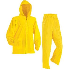 PVC Yellow Rainsuit