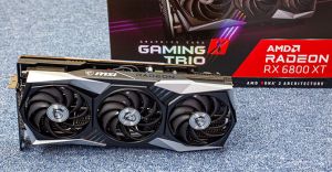 MSI Radeon RX 6800 XT GAMING X TRIO 16G Graphics Card