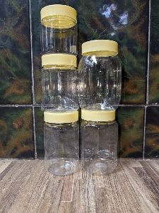 plastic pickle jars