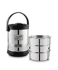 Stainless Steel Alpha 3 Set Lunch Box