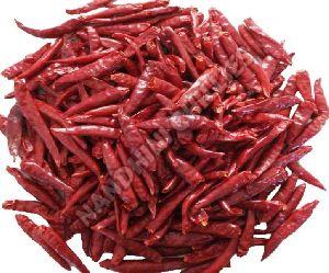 Dried Teja Red Chilli Without Stem