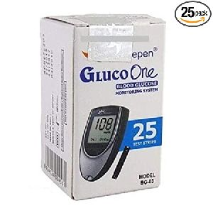 Dr. Morepen BG-03 Blood Glucose 25 Test Strips
