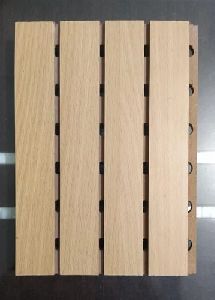 Acoustic Grooved Slats
