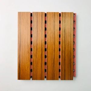 Grooved Wooden Acoustic Panels