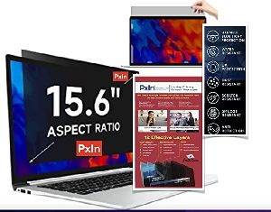 PxIn 15.6 Inch Laptop Radiation Glare Shield inbuilt Adv. Privacy