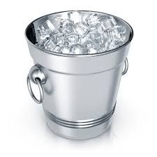 Silver ice buckets