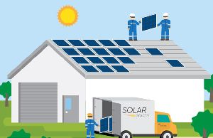 rooftop solar power plant installation service