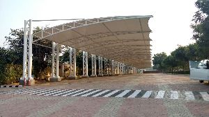 Tensile parking structure