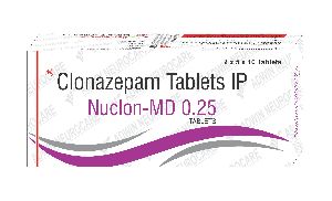 Nuclon-MD 0.25mg Tablets