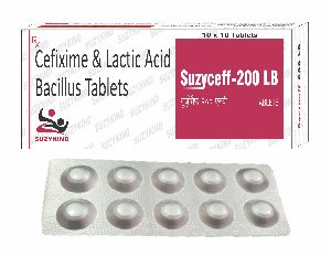 Suzyceff 200mg LB Tablets