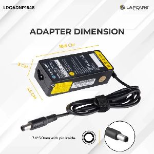 Lapcare Adapter Designed for DELL 19.5V 3.34A 65W (YD637)