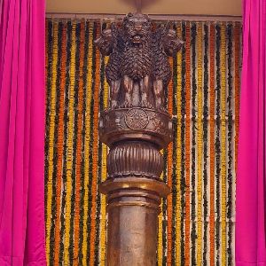 Brass Ashoka Pillar