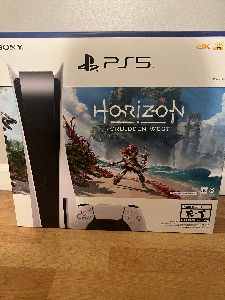 New Sony Play Station 5 PS5 Horizon West Bundle Disc Edition Console