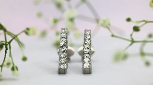 Long Diamond Earrings