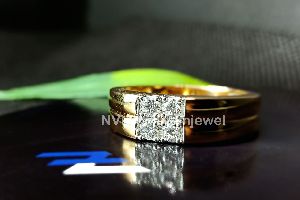Mens Natural Diamond Ring