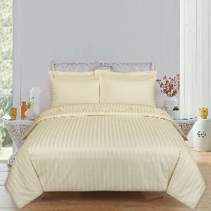 Rekhas Premium Satin Cream color Bedsheets