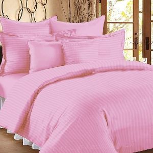Rekhas Premium Satin Light Pink Bedsheets