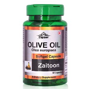 Olive oil softgel capsule