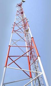 Color Coated Steel Telecom Towers, Feature : Corrosion Resistance